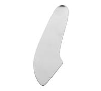 CALLARON Spatule à Crème en Acier Inoxydable Design Innovant et Précision pour Mélange de Maquillage et Application Facile du Fond de Teint Visage