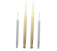 CALLARON Stylo Auriculaire 4 Pièces Outil de Massage des Points d'Acupuncture et Robuste Acier Inoxydable Thérapie Auriculaire Diagnostic Personnel Accessoire de Bien-