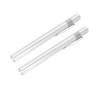 CALLARON Stylo Lampe Médicale LED Lot de 2, Lumière Jaune, Alliage Aluminium Solide, Format Compact, pour Inspection Buccale et Utilisation Professionnelle en Milieu Hospitalier