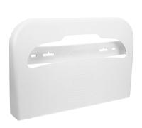 CALLARON Support de couvre-siège de toilette mural avec rangement spacieux, finition blanche en plastique, design épuré minimaliste, installation rapide, adapté à la salle de bain