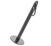 CALLARON Support de Disques de Musculation en Acier 23 Cm Broche de Chargement Robuste, Accessoire pour Poulie de Fitness, Plateau de Lestage Compatible Entraînement Bras et Dos,