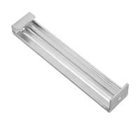 CALLARON Support de Gouttière Robuste, Support de Gouttière en Alliage D'aluminium Argenté, Fixation Rigide pour Tuyaux, Léger, Usage Extérieur, pour Décoration de Villa