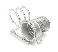 CALLARON Support de Sèche Mural Organisateur de Salle de Bain Crochets Pratiques pour Sèche et Accessoires