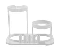 CALLARON Support Hydropulseur et Organisateur Mural pour Accessoires de Jet Dentaire, Porte-Brosse à Dents Électrique Portable pour Salle de Bain