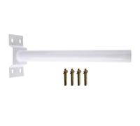 CALLARON Support Mural pour Lampadaire Solaire Bras de Support, Montage Simple, Adapté aux Lampadaires de Route et Jardin, Kit de Fixation pour Usage Extérieur Couleur Aléatoire