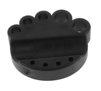 CALLARON Support Porte-gobelets pour Tatouage Noir Porte-pigments Polyvalent Accessoire Professionnel Maquillage et Tatouage 8 Trous pour Godets de Tailles Variées