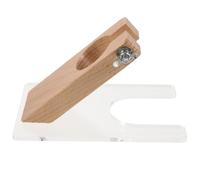 CALLARON Support pour Coupe-Tapis Domestique en Bois et Plastique Robuste, Guide de Coupe Pratique pour Sculpteur à Touffetage, Porte-cisaille Stable pour Travaux de Bricolage la Maison