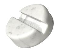 CALLARON Support Téléphone de Bureau Marbre Blanc Porte Smartphone Léger et Portable Accessoire Déco Pratique pour Regarder Films et Lire Messages Design Simple et Élégant