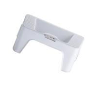 CALLARON Tabouret de Salle de Bain Blanc en Plastique Rouleau de Massage pour Pieds, Facile à Nettoyer, Stable, pour Bureau et Maison, Adapté aux Garçon et Filles