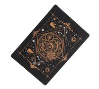 CALLARON Tapis de Découpe Double Face Noir A5 Artisanal Motif Cercle, Outil Précis pour Bricolage, Couture et Activités Créatives