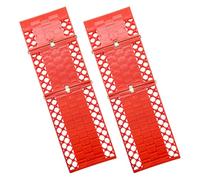 CALLARON Tapis de Piste de Récupération Pliable 3 Sections en Polypropylène Haute Résistance, Antidérapant, pour Voiture Suv et Pick-up, Accessoires Tout-usage, Boue, Neige et Glace, 1