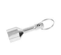 CALLARON Testeur Magnétique pour Bijoux en Argenté avec Porte-clés Élégant et Poids Étalloné, Contrôle Précis des Métaux Marchés et Foires