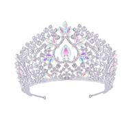 CALLARON -tête Couronne De Cristal Pour Cheveux De Mariée Couronnes De Cristal Coiffe De