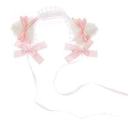 CALLARON -tête Oreilles De Chat Kawaii En Dentelle Style Lolita Idéal Pour Les Anniversaires Et Les Goûters De Filles