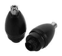 CALLARON Têtes de Coupe de Rechange Installation Facile et Coupe Précise Lot de 2 en Plastique et Métal pour Tondeuse à Poils Nasaux Voyage