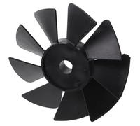CALLARON Ventilateur de Compresseur D'air Design Compact Portable en Plastique Noir Pièces de Rechange Stables pour Compresseur D'air Silencieux