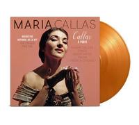 Callas à Paris Édition Limitée Vinyle Or et Orange Marbré Vinyle