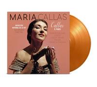 Callas à Paris Édition Limitée Vinyle Or et Orange Marbré Vinyle