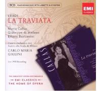 CALLAS/GIULINI/DI STEFANO "LA TRAVIATA" 2 CD + CD-ROM NEUF