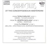 Callas - Recital in Amsterdam