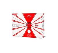 Callaway 19 Ball Balles de Golf Supersoft 2019 Adulte Unisexe, Rouge Mat, Matte Red