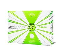 Callaway 19 Ball Balles de Golf Supersoft 2019 Adulte Unisexe, Vert Mat, Matte Green