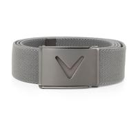 Callaway Apparel Ceinture tissée avec logo en V pour homme, Griffin, Taille unique