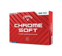 Callaway Balles de Golf chromées Souples (360 Triple Track Blanc)