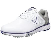 Callaway M574 Chev Mulligan S Golf Shoes, Chaussures Homme, Blanc/Marine, 45 EU
