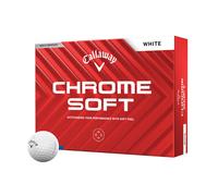 Callaway Golf Chrome Soft Premium Tour Balle de Golf 2024 Blanc Standard