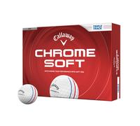 Callaway Chrome Soft Triple Track 2026 Balles De Golf - Blanc (Pack De 12)