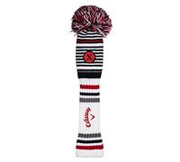 Callaway Couvre-Tête Hybride Pom (2020), Taille Unique, Blanc/Noir/Charbon/Rouge