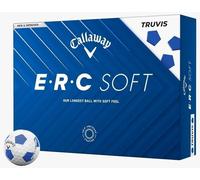 Callaway ERC Soft 2025 White Truvis Blue Balles de golf