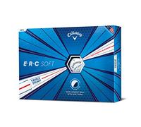 Callaway Erc Soft Triple Track 12 Balle de golf pour homme, Homme, blanc, One Dozen