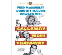 Callaway Est Parti DVD (1951) - Fred MacMurray, Dorothy McGuire, Howard Keel