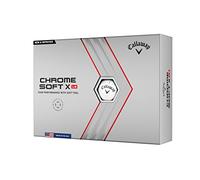 Callaway Chrome Soft X Balles de Golf Mixte, Blanc, M