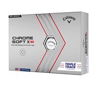 Boite de 12 Balles de Golf Callaway Chrome Soft X LS Triple Track New