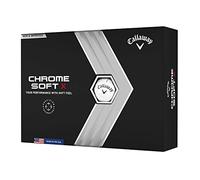 Callaway Chrome Soft X Balles de Golf Mixte, Blanc, M/L