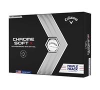 Callaway Chrome Soft X Triple Rail Balles de Golf Mixte, Transparent, L
