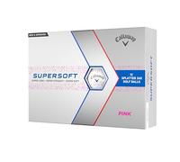 Callaway Supersoft Balles de golf (Éclaboussures roses)