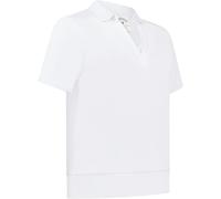 Callaway Golf Callaway Apparel Waist Length Mesh Detail Short Sleeve White Polo Shirt White large