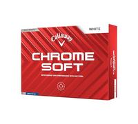 Callaway Golf Chrome Soft Premium Tour Balle de Golf 2024 Blanc Standard