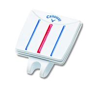 Callaway Mixte Unisex Hat Clip/Marker Callaway Golf Clip Et Marqueur pour Chapeau Triple Track 2021, blanc/bleu/rouge, Taille unique EU