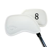 Callaway Lot de 10 Housses magnétiques en Fer pour protéger Vos Clubs de Golf Blanc
