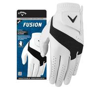 Callaway Golf Fusion Gant de Golf (porté à la Main Gauche, Standard, Blanc/Anthracite) Taille M