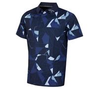 Callaway Golf Hommes Kickers Clapet Imprimé Wicking Golf Polo 36% OFF