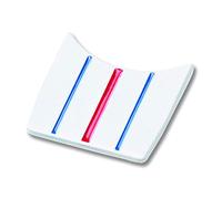 Callaway Mixte Unisex Markers Callaway Golf Lot de 2 Marqueurs Balle Triple Track 2021, blanc/bleu/rouge, Taille unique EU