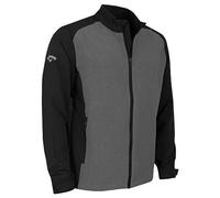 Callaway Golf Mens Windproofing Water Resistant Jacket - Gris moyen chiné - XL