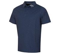 Callaway Golf Polo de golf pour homme Motif imprimé, Pervenche, S