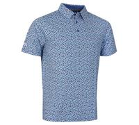 Callaway Golf Polo Golf Polaroid Confetti Hommes - Bleu Galaxie - S